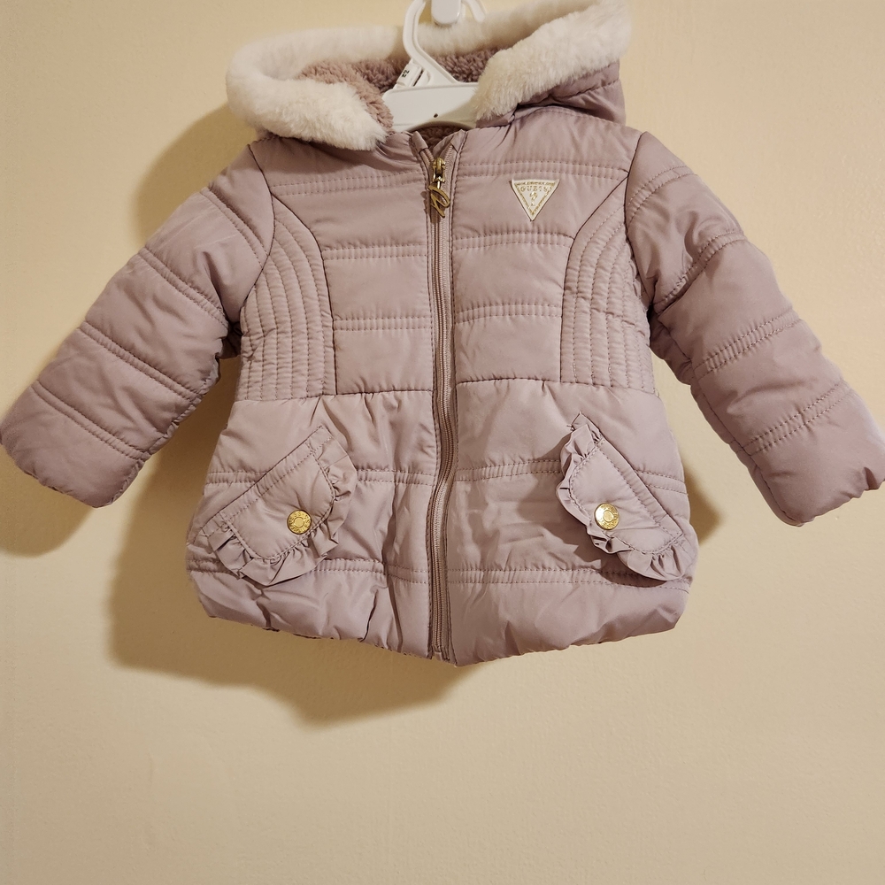 Guess Baby Puffer Jacket with Hood